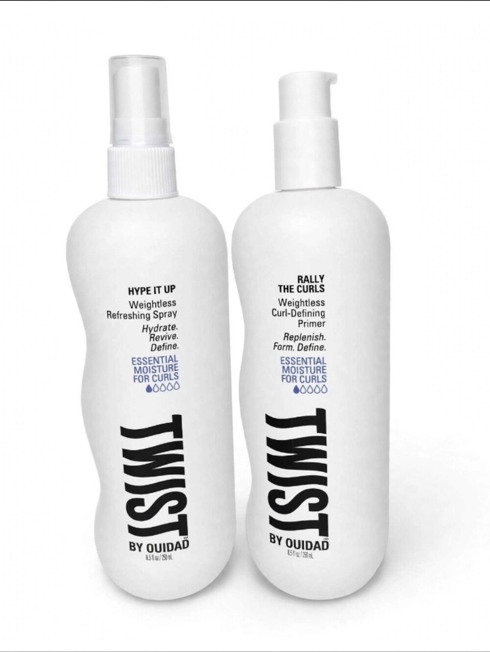TWIST by Ouidad Hype It Up & Rally the Curls 8.5 oz Duo